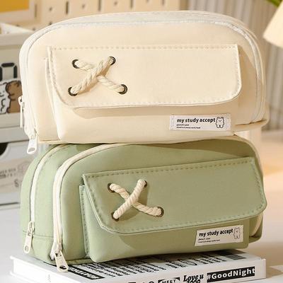Fancy Large Capacity Pencil Case Pencil Pouch Pencil Bag Pen Case Pen Pouch Pen Bag Pencil Pouches Pencil Bags Green Pencil Case School Pencil Case