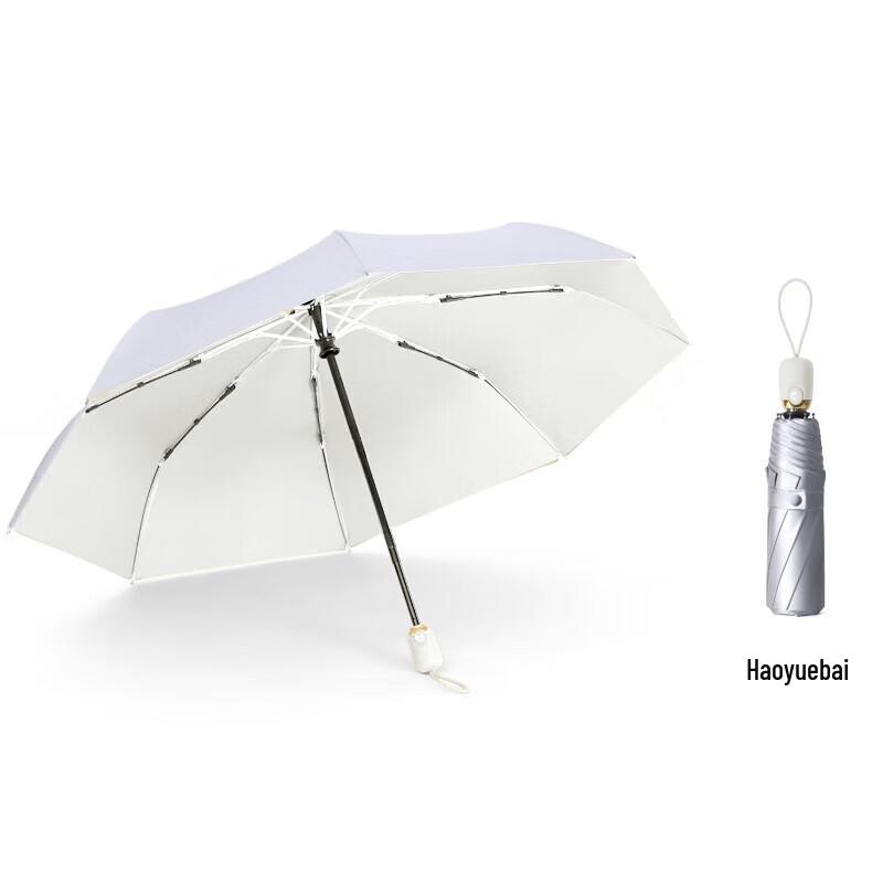 XuQing Automatic Titanium Silver Dual-Use Umbrella