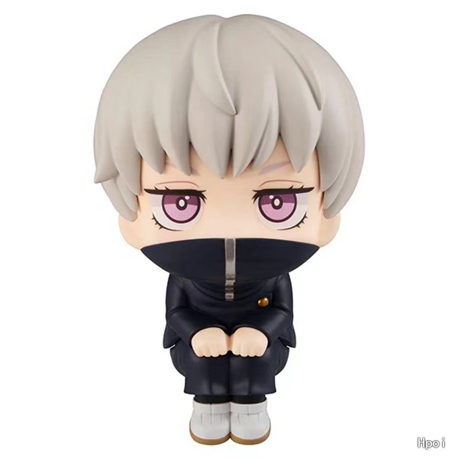 10cm Jujutsu Kaisen Anime Figure Look Up Q Version Satoru Toji/Okkotsu Gojo/Geto Suguru Action Figure Fushiguro Yuta Figurine