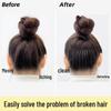 Unsichtbare schwarze Haarspangen: Nahtlose Kamm-Haarspangen für Pony & Hochsteckfrisuren, Bändigen krauses Haar, Damen-Kopfschmuck