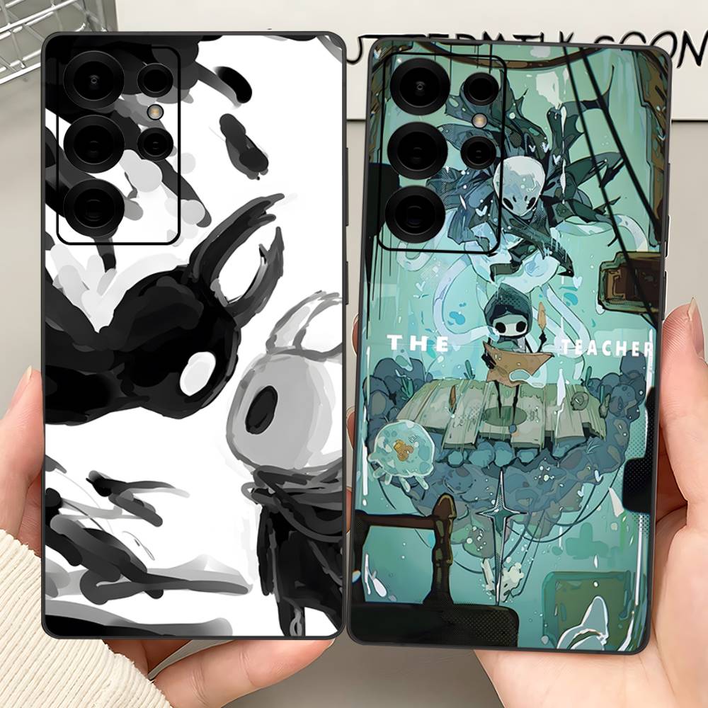 Popular Game H-Hollow K-Knight S-Silksong Phone Case For Samsung S 24 fe 25 Ultra plus 20 lite 21 30 22 23 24 22 Ultra 5G Fundas
