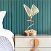 Modern Design Butterfly Table Lamp Luxury Light Nordic Style Bedside Lamp LED Technology Butterfly Lampshade Desk Lighting