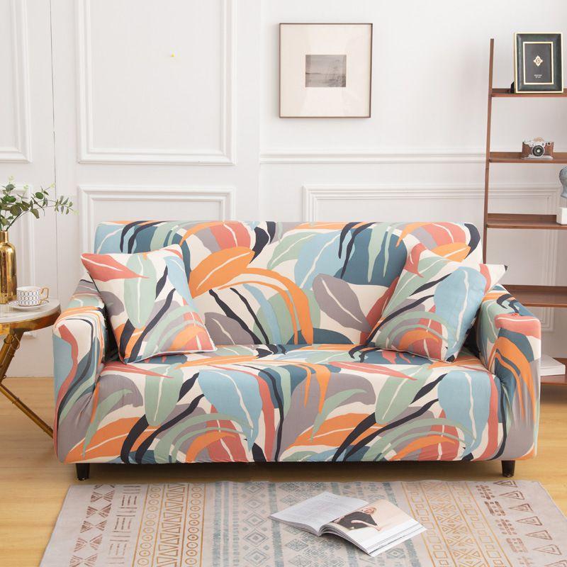 1234seat Universal Elastic Allinclusive Sofa Cover Print Case Protective