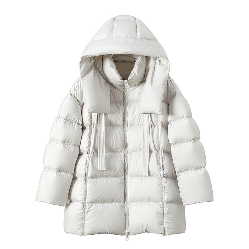 

Women s 90% Down Hooded Puffer Jacket M
