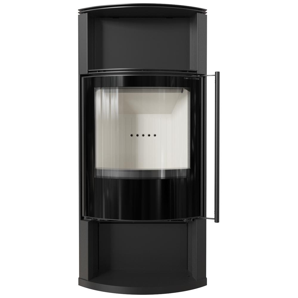 Wood burning steel stove KRATKI TOFA Ø 150 8 kW