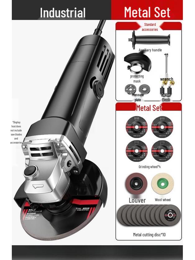 

TURBOSUN Multi-functional Angle Grinder CN plug (adapter included)