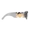 Versace [Available Prescriptions] Fashionable Irregular Sunglasses Unisex Couple Style Gray 2385659 VE4361311/6G-Gray 53