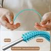 1PC Silicone Cup Wash Brush Long Handle Cleaning Brush, Reusable Silicone Straw Brush Kit