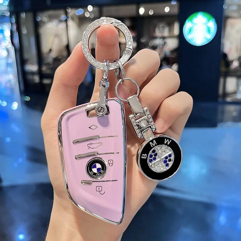 Car Sticker Hot 2025 TPU Car Remote Key Case Cover Shell Protector For BMW 1 3 5 7 Series X1 X3 X5 X6 F34 F10 F11 F20 F25 G30 M2