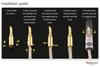 Nakamichi Excel Series 24K Gold Plated Banana Plugs 12 AWG 18 AWG Gauge Size 4mm Speaker Amplifier AV Stereo Home Theater Audio Wire Cable Screw
