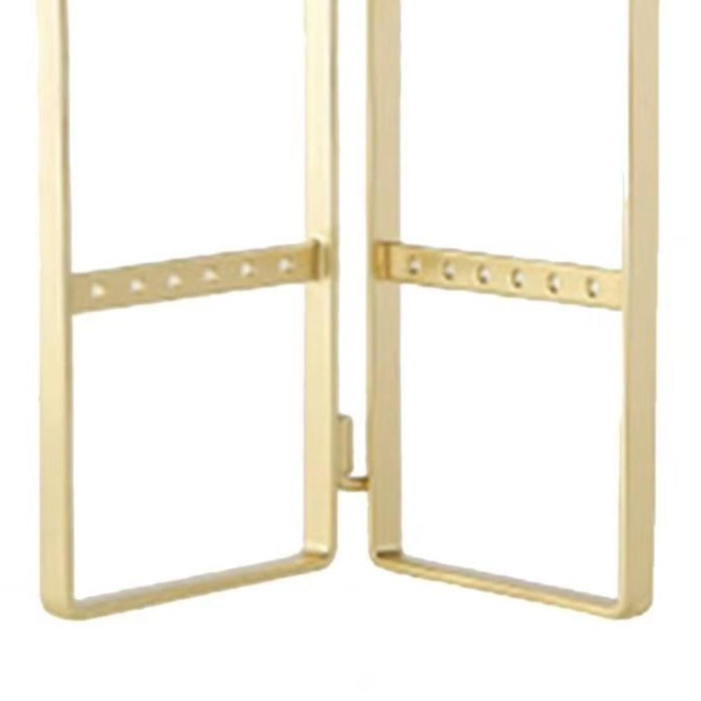 Nordic Style Jewelry Rack Foldable Earrings Storage Shelf Necklace Display Stand  Counter