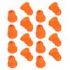 8 Pairs Ear Tips Replacement for for Se846 Se535 Se215 and Inner Hole 2.0‑3.5mm Earbud Orange