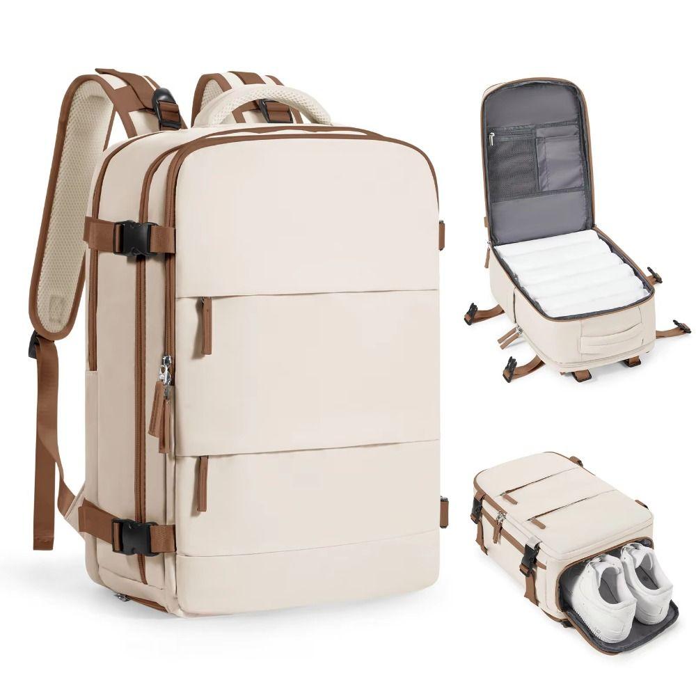 

Большой вместительный дорожный рюкзак с USB-портом, повседневная походная сумка для коротких поездок и путешествий