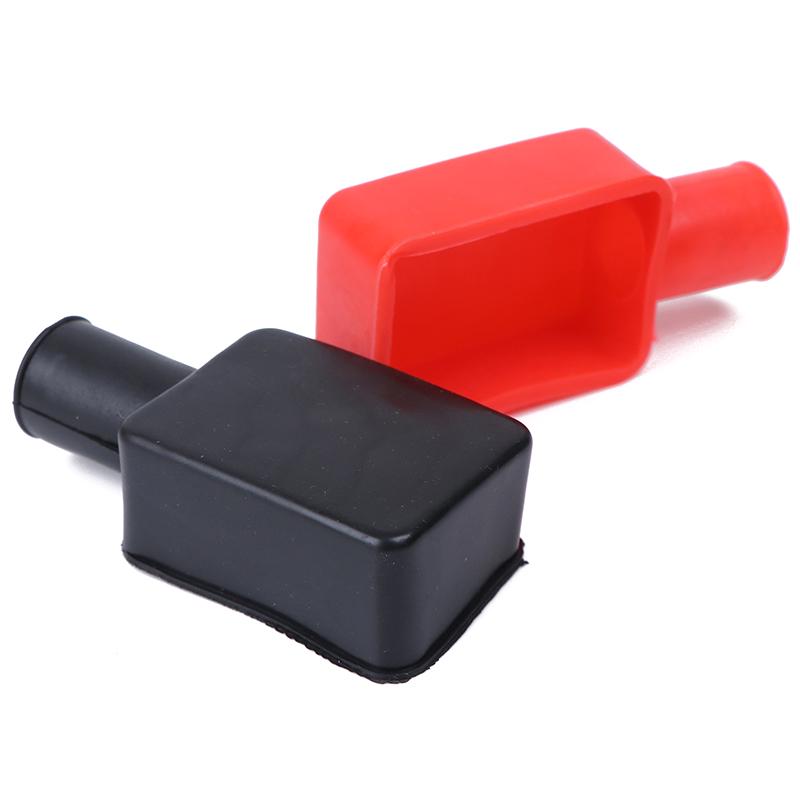 1Pair Car Battery Terminal Insulation Clamp Clips Battery Pole Protector Covers