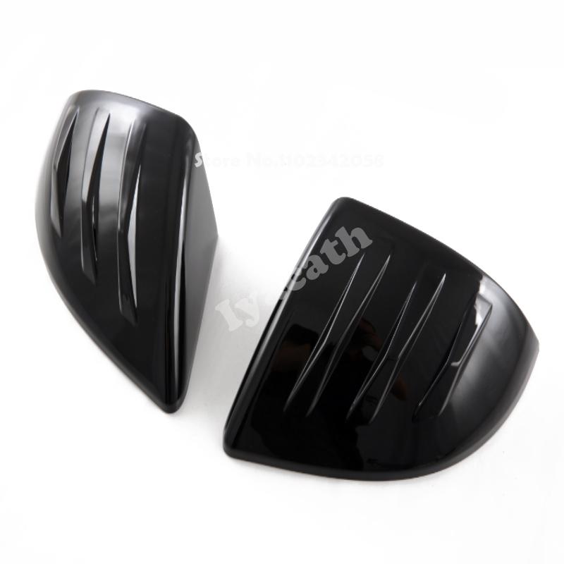 For MG 4 MG4 EV 2025 2026 ABS carbonfiber black Exterior door handle bowl cover  charge panle rearview mirror cover Accessories