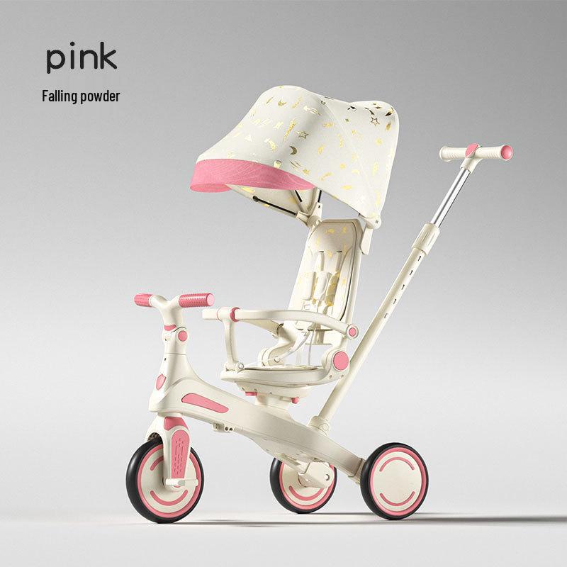 Multifunctional Children's Tricycle & Baby Stroller: 1-3 Years, Reclining, Lightweight Design