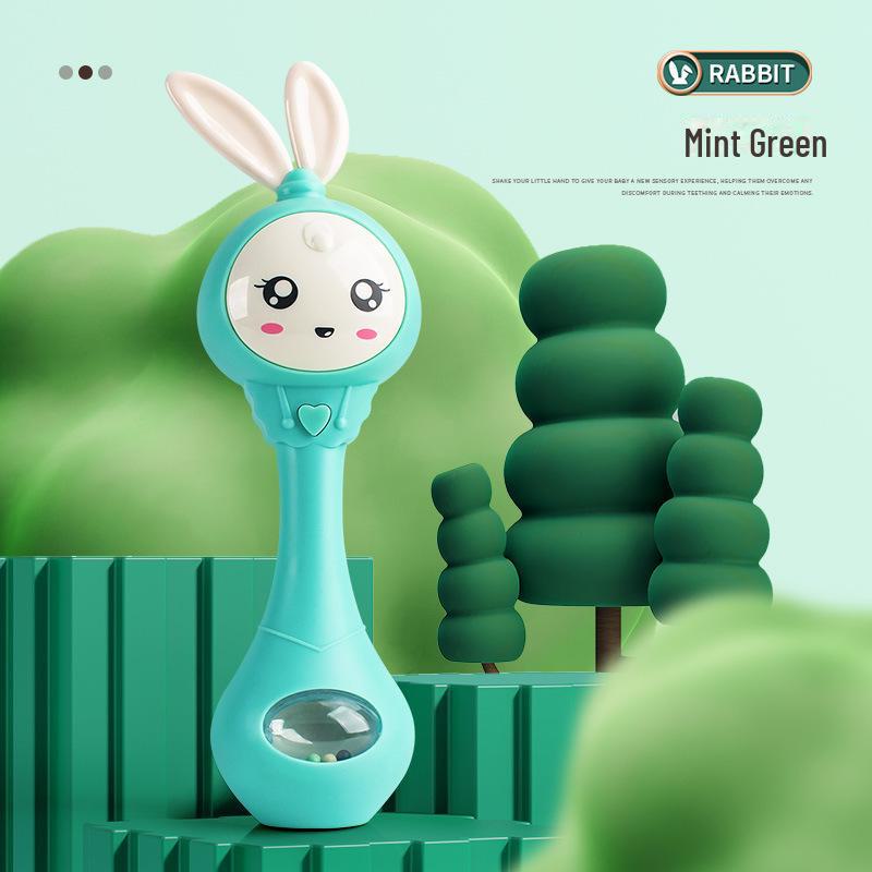 

Многофункциональный детский колокольчик: Успокаивающая легкая музыка, прорезыватель и ритмическая палочка