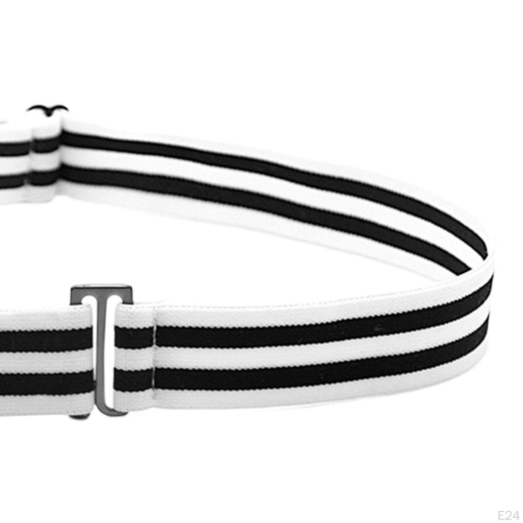 Belt for Women, Invisible Belt, Comfortable Elastic Waistband, Belts with Flat Buckle.