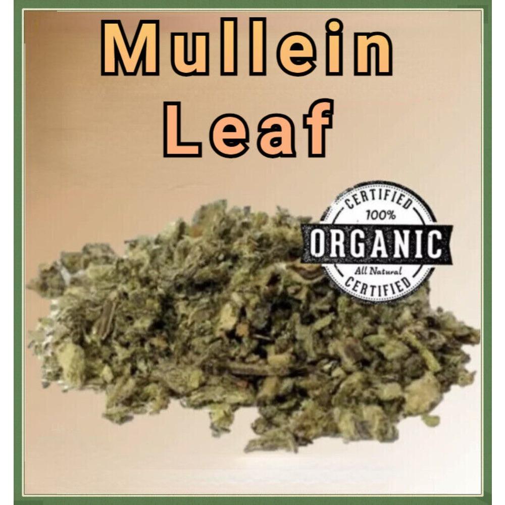 Organic Mullein Leaf Tea 100g Premium Dried Herbal Australian Sourced