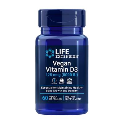 Vegan Vitamin D3 125 Mcg 5000 IU, 60 Veg Capsules