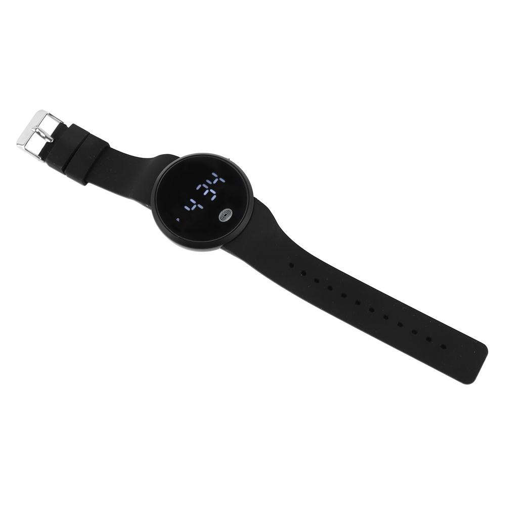LED Watch Touch Screen Adjustable Stylish Couple Watch for Leisure Sports Business Parties