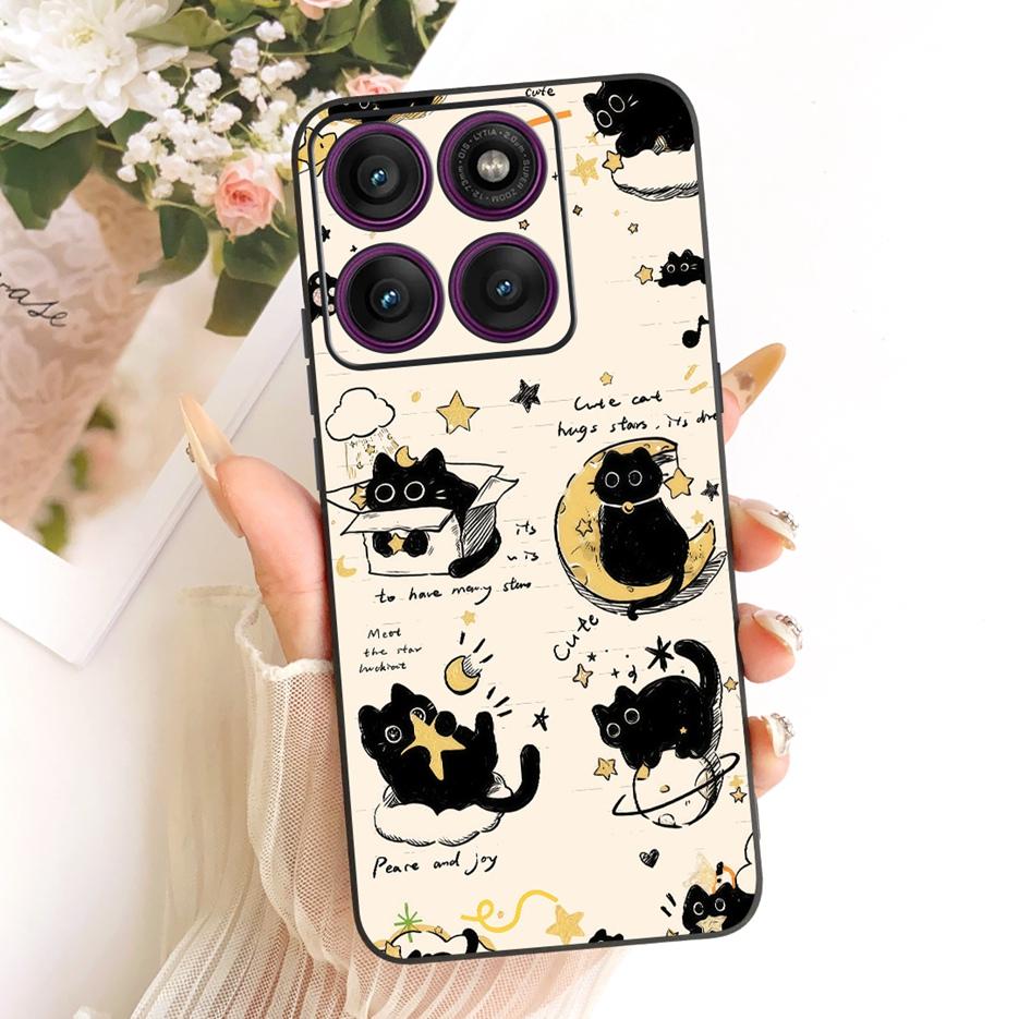 For Motorola Edge 60 Fusion Case Edge60 S Luxury Candy Painted Cover Soft Silicone Case For Motorola Edge 60 Pro Edge60 5G Shell