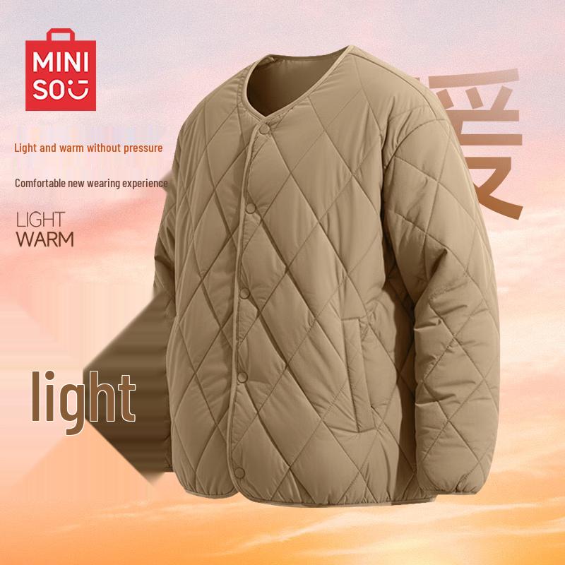 MINISO Men's Quilted Padded Winter Jacket