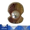 New Metal Pearl Flower Shoe Buckles and Decorations
