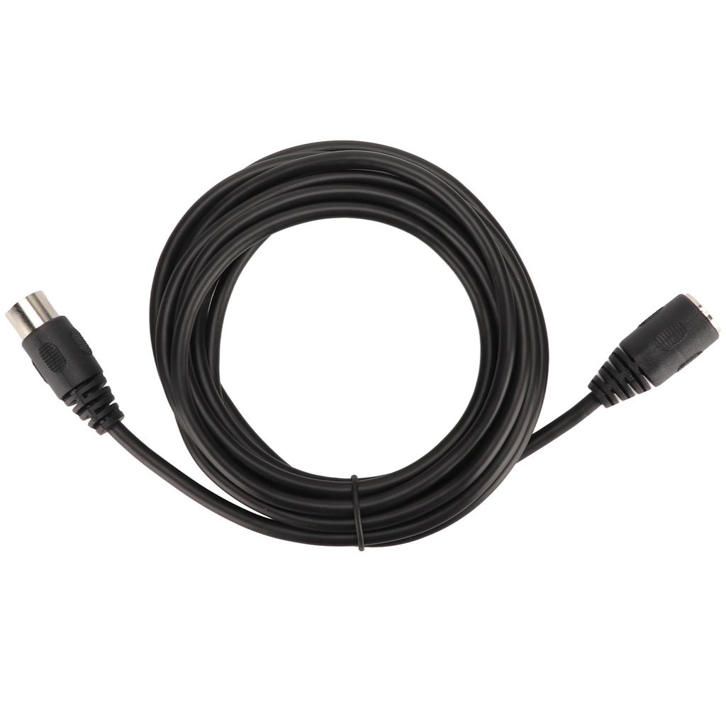 Big DIN Adapter Cable 8 Pin Male To Female Speaker Sound Extension Cord for Microphone AV System 9.8ft