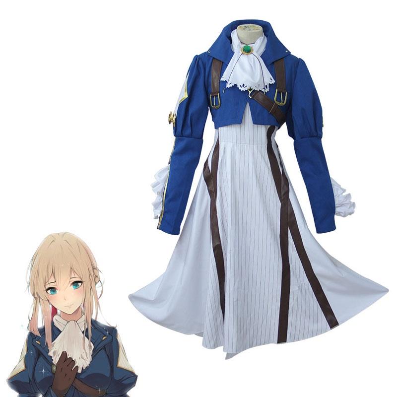 Cosplay Violet Evergarden Costume Auto Memories Doll Outfit Fancy Dress Set