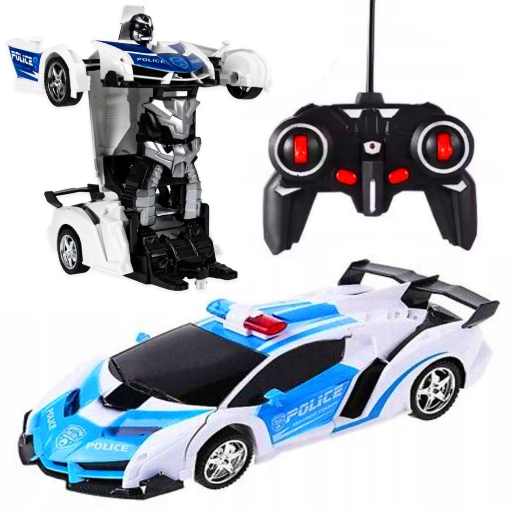Remote Controlled Car Police Car Robot Police Autobot