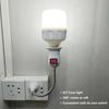 Direct plug swivel lamp head lamp mouth E27 large screw lamp holder  type universal hose with switch