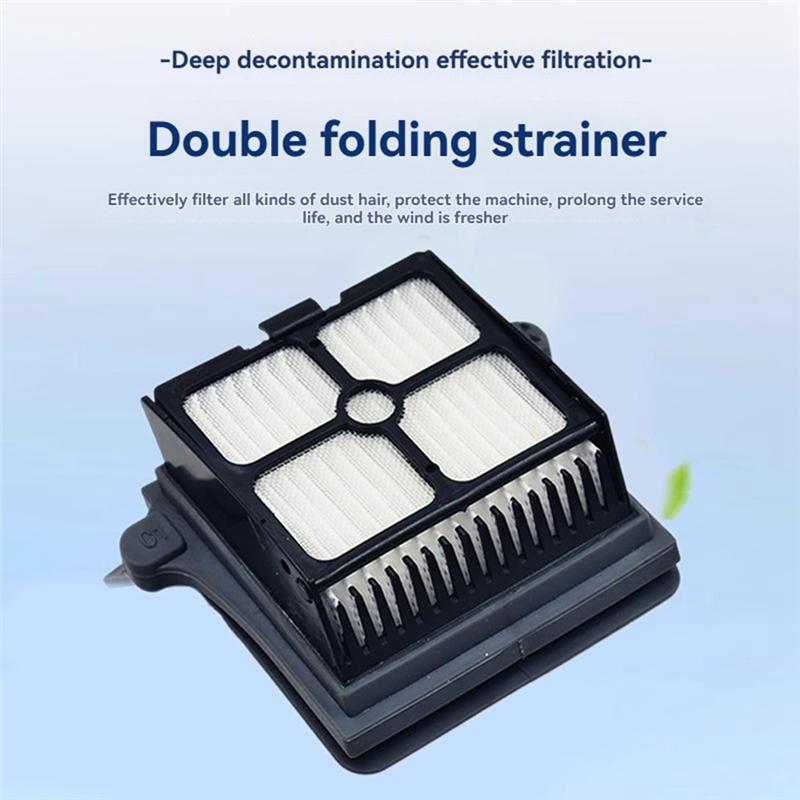AD23-6PCS Replacements Parts For Tineco Floor One S7 Flashdry Wet Dry Vacuum Cleaner Accessories Roller Brush Hepa Filter