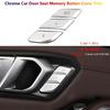 3 X For BMW 3 Series G20 G80 G28 Car Interior Door Seat Memory Switch Cover Trim