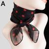 1 PC Kwadratowy Miękki Wrap Szal Cienkie Szaliki Ochrona Przed Słońcem Polka Dot Szyfon Szalik Akcesoria Damskie