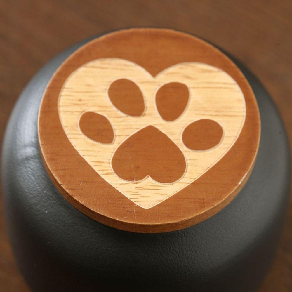 Ceramic Pet Ashes Storage Box Cute 180/500ml Dog Cat Cremation Urns Sealed Jar Dustproof Funeral Urn for Pets Desktop Decoration