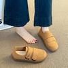 Fashion CRLAYDK Classic Slip On Loafers for Women Fashion Sneakers Casual Suede Hook & Loop Comfortable Driving Flats Walking Shoes