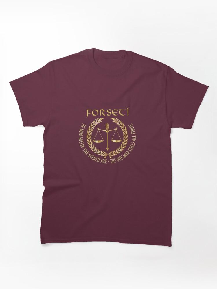 Golden Axe Forseti, Norse God of Justice Classic T-Shirt