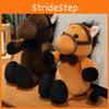 Horse Printing Lightning Plush Toy Animal Stuffed Doll Decoration 28cm Gift