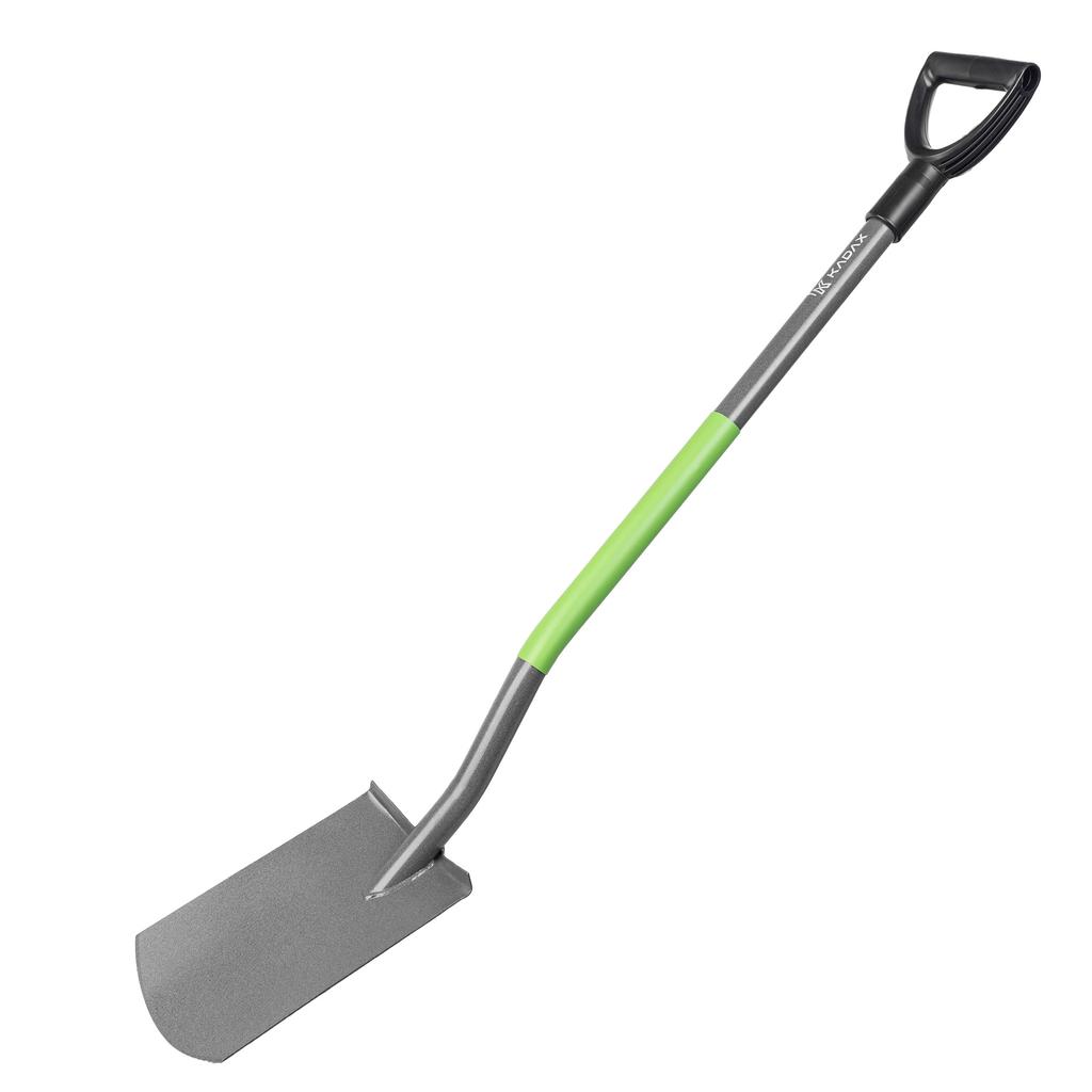 KADAX Spade Shovel Straight 120cm Metal Garden Ergonomic Solid