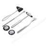 5PCS Neurological Hammer Set Stainless Steel Multifunctional Portable Medical Hammer Set for Nervous System Exam