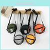 Stylish Mini Nylon Round Bag For Kids Lightweight And Trendy Children's Purse