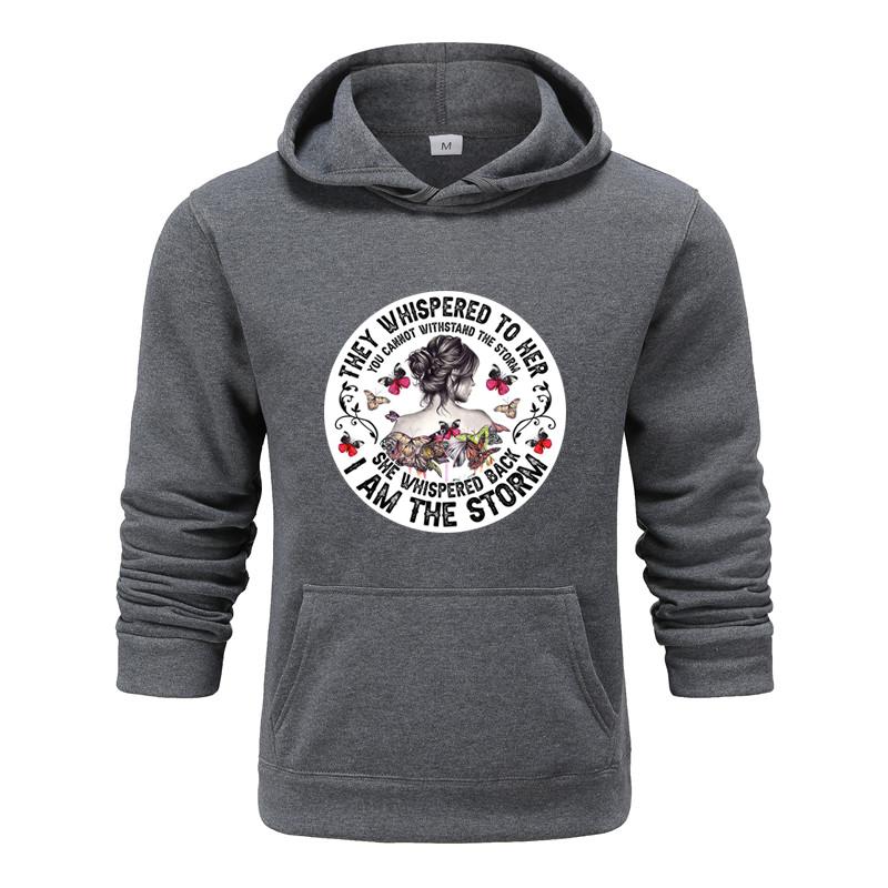 Podzim a zima Nové personalizované tištěné oblečení Muži a ženy Milovníci mikiny Pulovr Jogging Sportovní Mikina