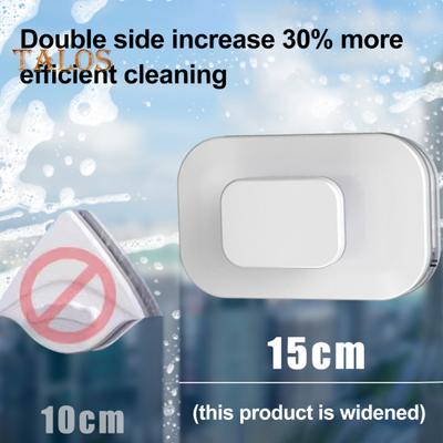Magnetisches Auto-Windschutzscheiben-Reinigungswerkzeug, ergonomisches Design, Anti-Einklemm-Funktion, leistungsstarker doppelseitiger Reinigungsschrubber, Glasreinigungswerkzeug