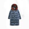 Medium and Long Winter Knee Jacket Padded Jacket, New Korean Version Slim-fitting Thickened Padded Jacket