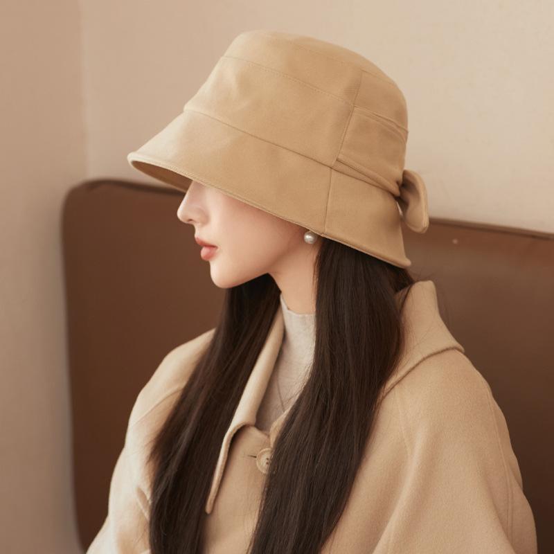 

Женская Новая Японская Универсальная Маленькая Панама Ведро с Большим Обхватом Головы, Подчеркивающая Лицо, Корейская Версия, Тренд One Size