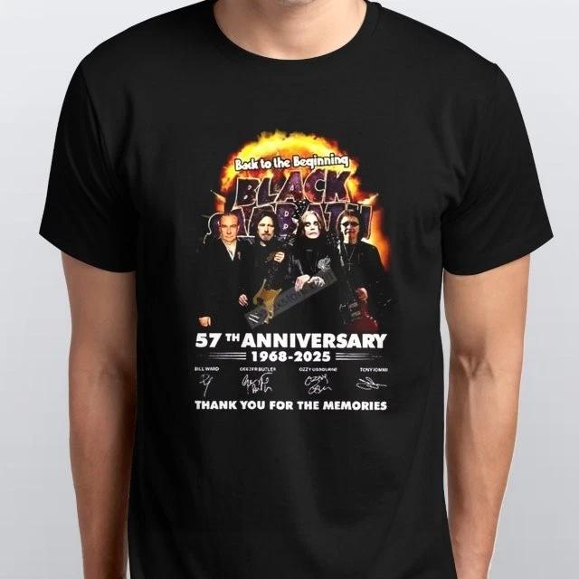 

Black Sabbath Back To The Beginning T-SHIRT S M L XL XXL 3 4 XL colours Black L