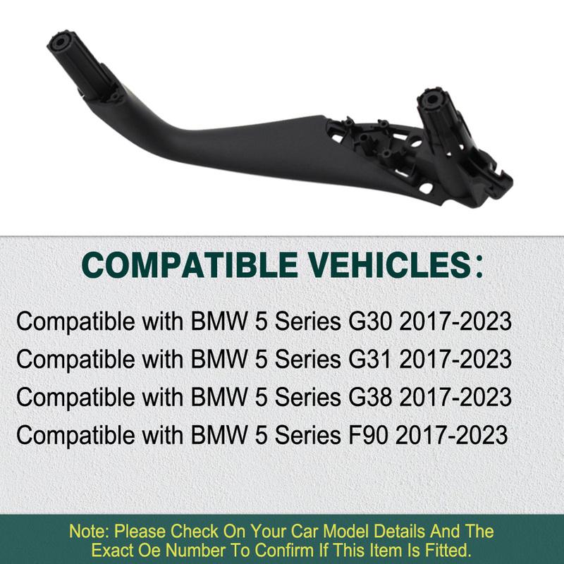 For BMW 5 Series G30 G31 G38 F90 2017- Car Interior Door Pull Handle ide Panel with Cover Trim Car Asseccories51417438523