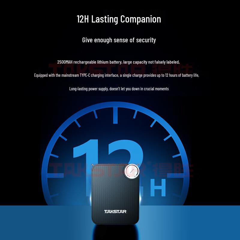 Takstar E500W Wireless Voice Amplifier CN plug (adapter included)