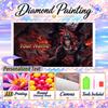 Personalized Itachi Uchiha Diamond Art Custom Name 5D Diamond Painting Full Drill DIY Craft